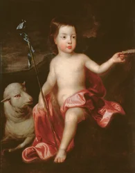 Johannes der Täufer in der Wildnis